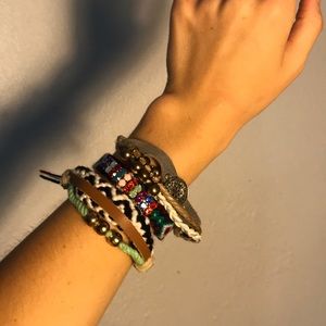 Set of 3 Free People Bracelets
